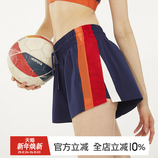 新 轻薄跑步训练外穿健身裤 gymna速干女子防走光运动休闲短裤 夏季