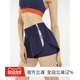 gymna假两件运动短裤 夏新 复古防走光吸湿速干跑步休闲健身训练裤