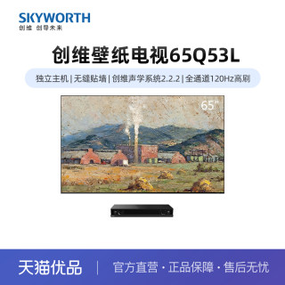 Skyworth/创维65吋壁纸电视65Q53L独立主机120Hz高刷 60