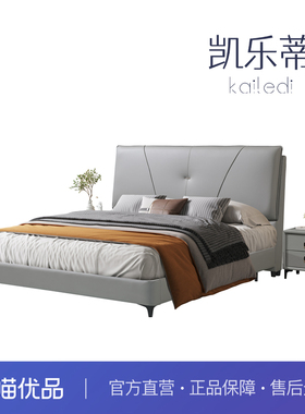 凯乐蒂卧室双人床现代简约C003