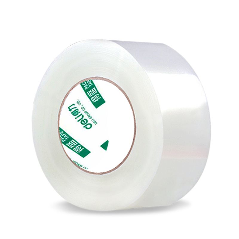 得力透明胶带高透胶布带快递打包