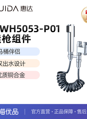 惠达（HUIDA）HWH5053喷枪组件 双出水设计 多层电镀（不包安装）