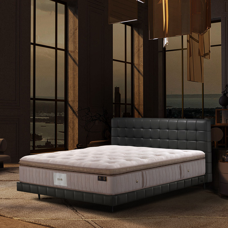 【黑金款】金可儿乳胶单双人床垫袋装弹簧5星酒店 美尔特升级款,住宅家具,乳胶床垫,淘宝优惠券,粉丝福利购,淘宝优惠卷
