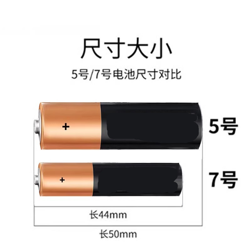 5号 7号 1号 9V 电池