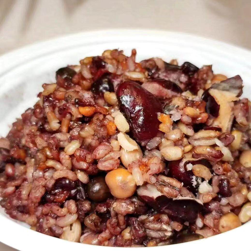 免煮即食糙米十八谷杂粮饭健身