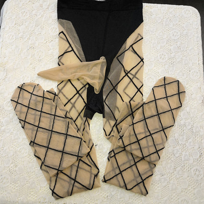 外贸出口丝滑性感开档丝袜