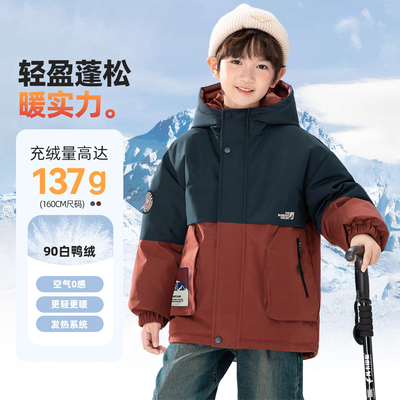 BOBDOGhouse加厚连帽羽绒服外套