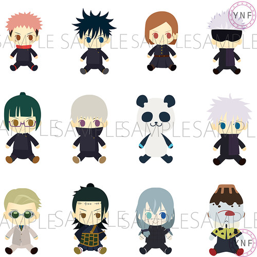 正版movic公仔玩偶五条悟咒术