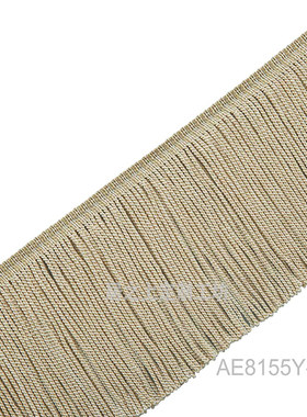 【一米价】新中式竹韵绳排须底摆毛边幅宽120mm抱枕桌旗窗帘桌旗