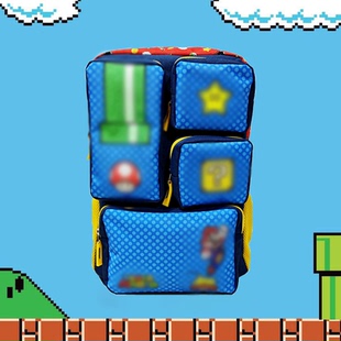 Children's cute cartoon student schoolbag large backpack kid