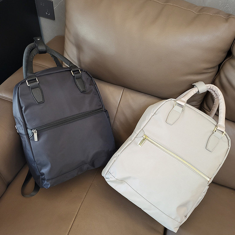 原单品质双肩背包女日常通勤轻便14寸笔记本电脑背包大容量手提包