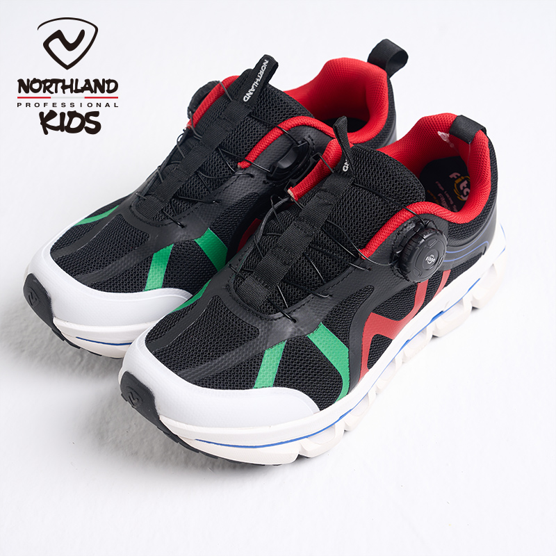 诺诗兰儿童户外跑步鞋旋转钮鞋