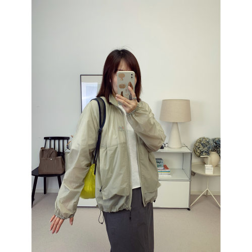 日系联名！轻量化联格纹速干皮肤衣防晒衣男女款26夏季新款鸬鹚
