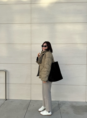 0度单裤返场！FK双层复合加绒加厚款直筒羊毛西裤25秋冬新款鸬鹚