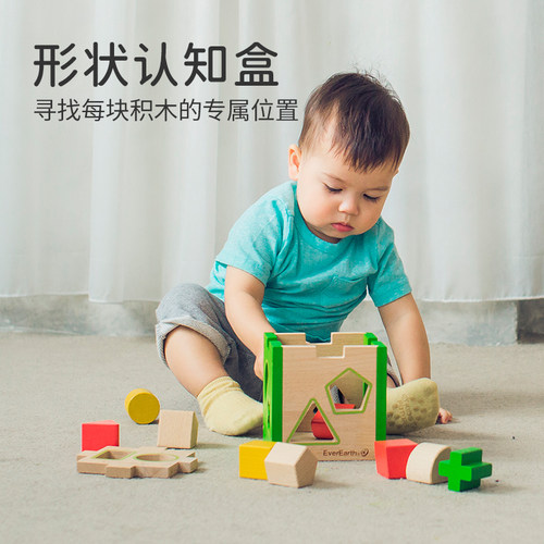 蒙氏形状配对早教玩具儿童节礼物