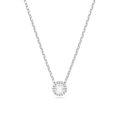 Swarovski/施华洛世奇项链女锁骨链银色百搭女士时尚项链5567931