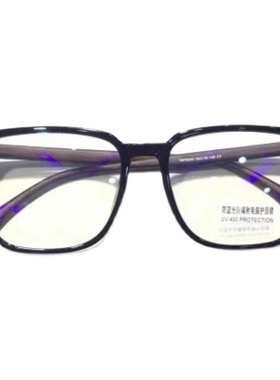 眼镜近视大框木纹板材复古眼镜架木质文艺男女粗框防蓝光TR75233