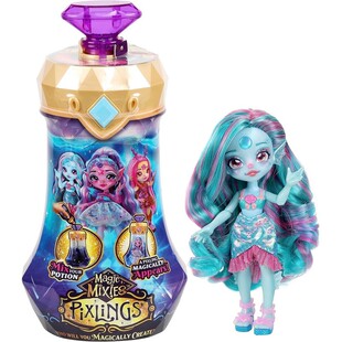 Magic Mixies蓝色Mermaid魔法精灵瓶神奇玩具车魔法壶魔法树盲盒