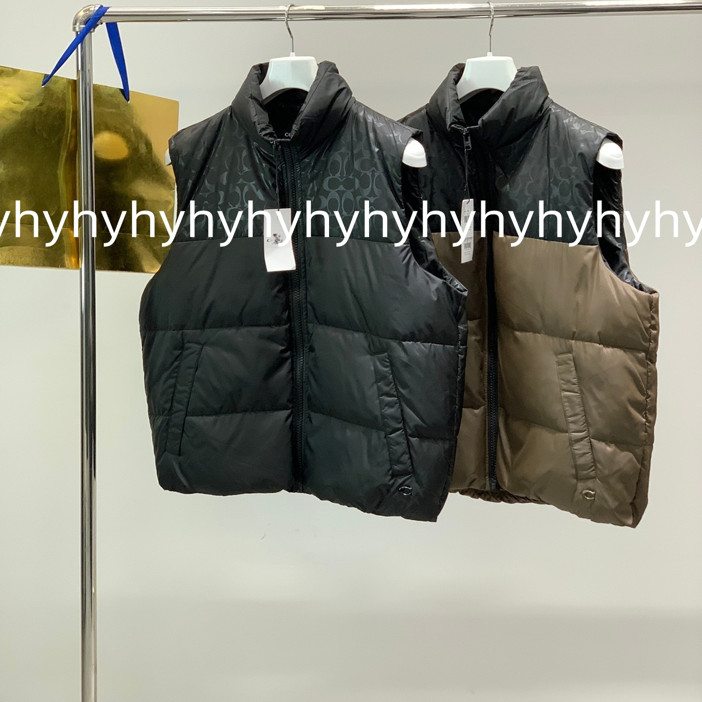 CH爆款！高奢鹅绒羽绒马甲