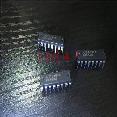 原装正品CD4050BE  德洲 TI DIP 原装进口4050 现货可直拍