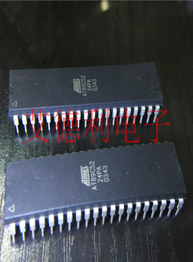 原装正品 AT89C52-24PA 现货可直拍 89C52 实图 DIP