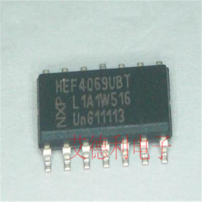 进口原装HEF4069UBT HEF4069 SOP14逻辑电路【原装正品】
