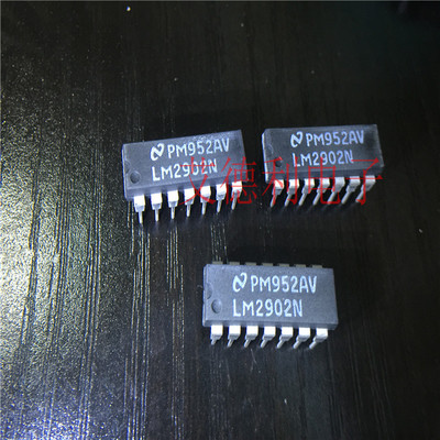 NS原装正品LM2902N LM2902 DIP-14 运算放大器 现货可直拍