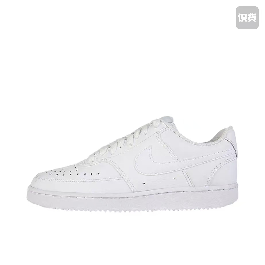 Nike Court Vision潮流 低帮 板鞋男款 白色【潍坊仓】CD5463-100