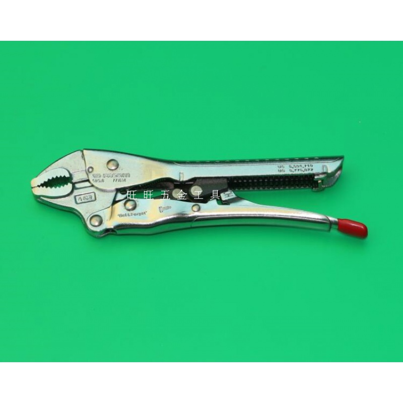 原装进口法国FACOM 6寸多用途弯嘴自动大力钳 夹持钳 580.6