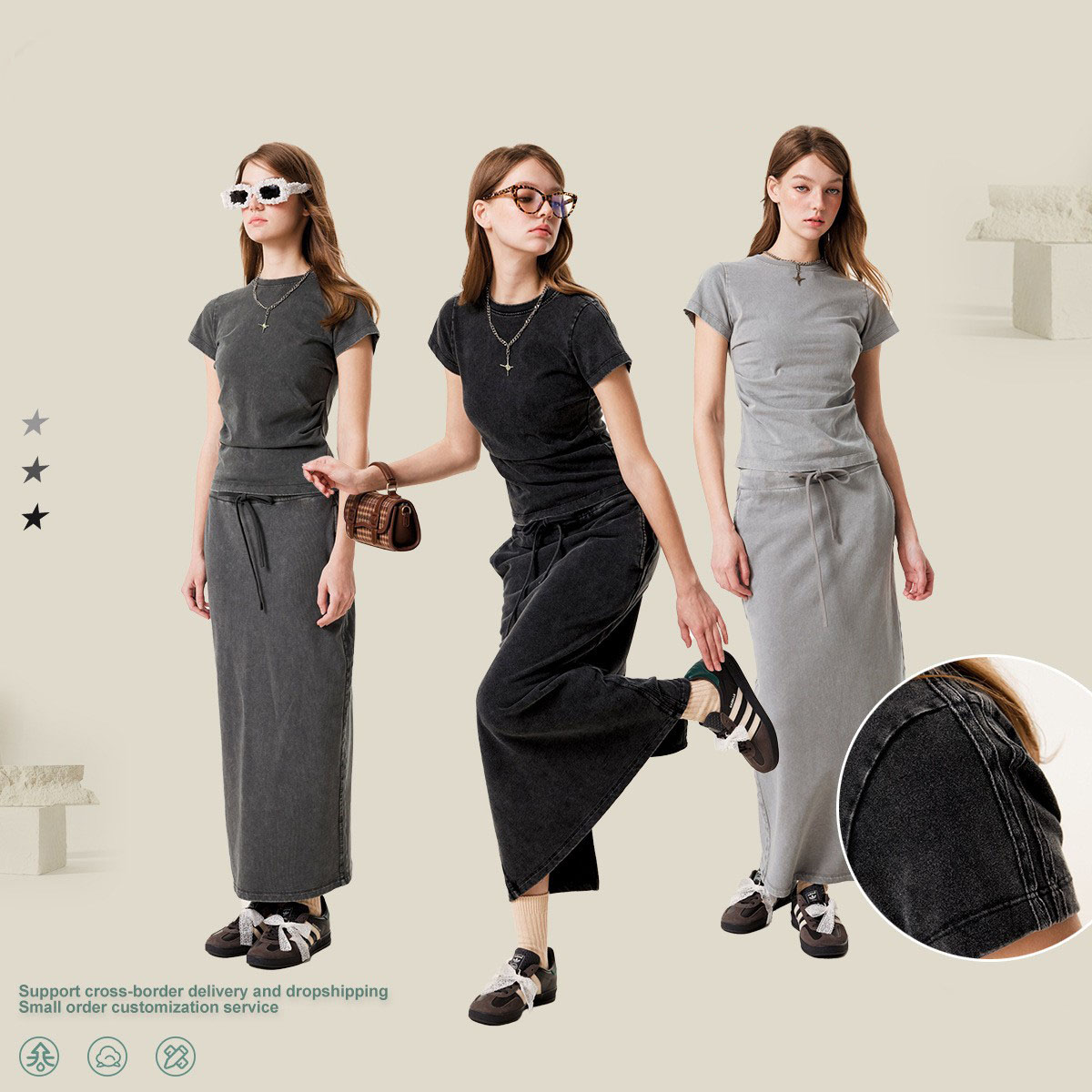 Lutta夏季休闲设计感女
