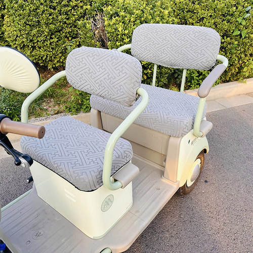 电动三轮车通用座套加厚弹力布