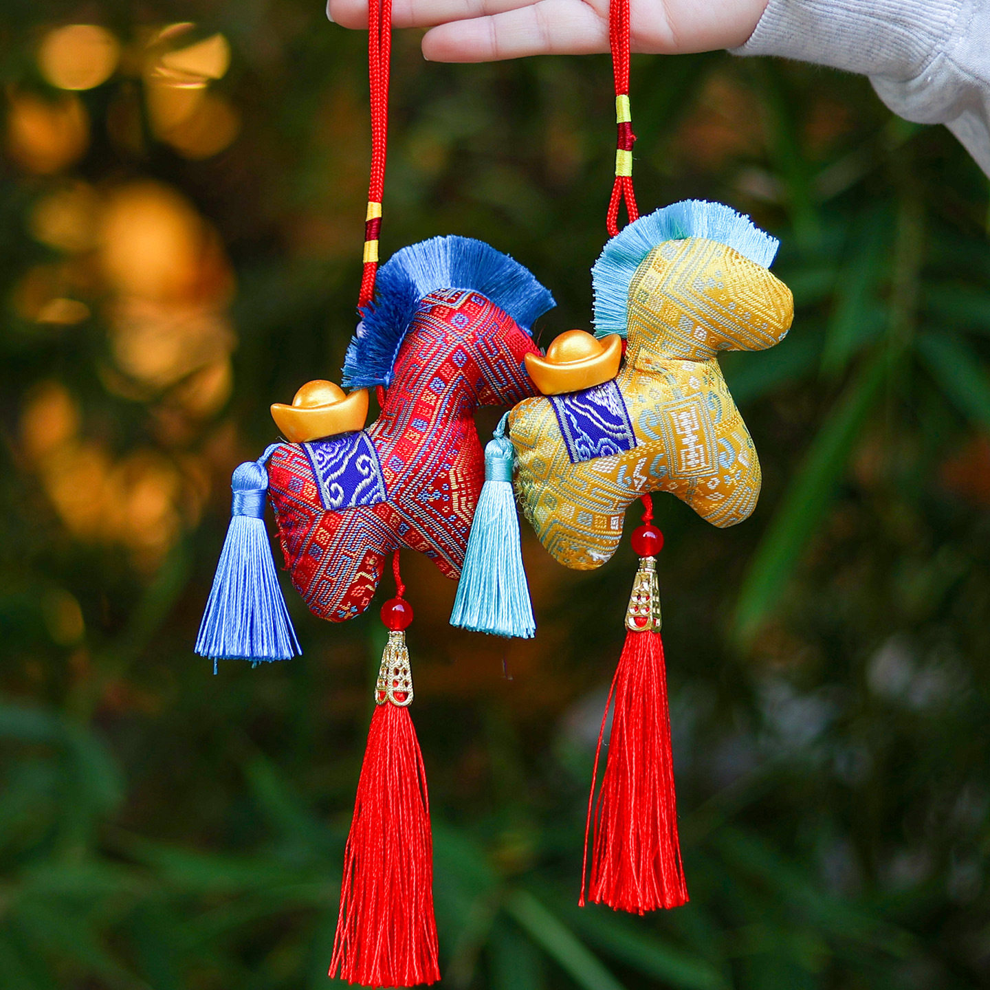 2026马年吉祥物富贵布艺马毛绒玩具公仔小马挂饰定制logo年会赠品