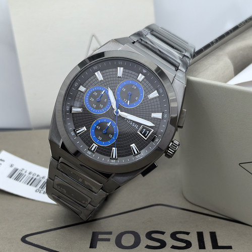 FOSSIL手表不锈钢商务休闲男表