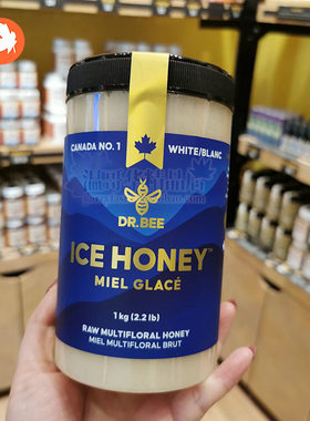 加拿大特产Canada Dr.Bee Ice Honey天然蜂蜜冰蜂蜜冰蜜1KG
