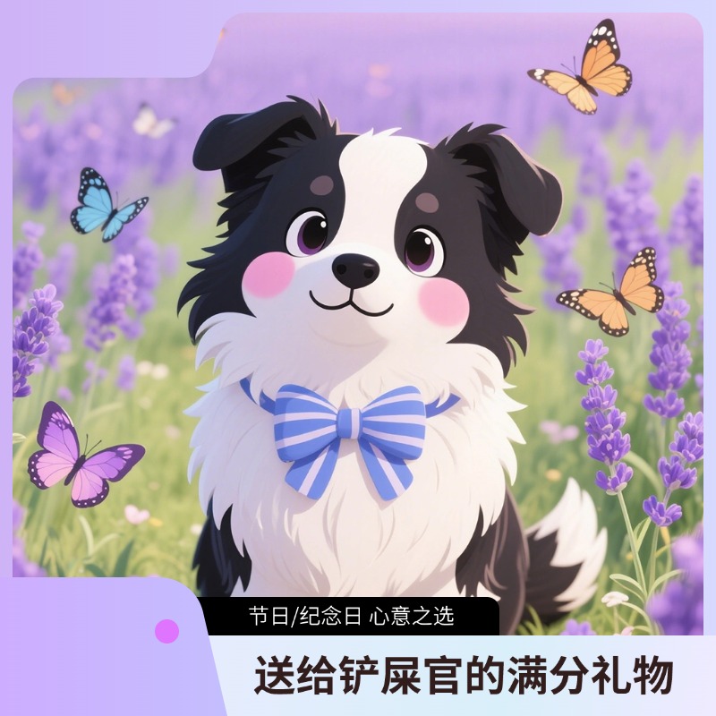 卡通狗狗装饰画像宠物定制Q版猫咪照片客餐厅床头卧室儿童房现代图片