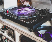 LP5X留声机黑胶唱片机电唱胶片正品 LP3 USB蓝牙版 铁三角LP120XBT