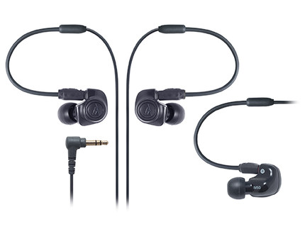Audio Technica/铁三角 ATH-IM50双动圈耳塞可换线入耳式耳机包邮