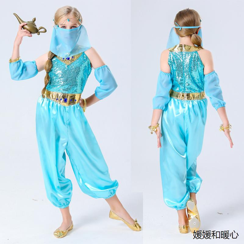 茉莉公主服儿童万圣节礼