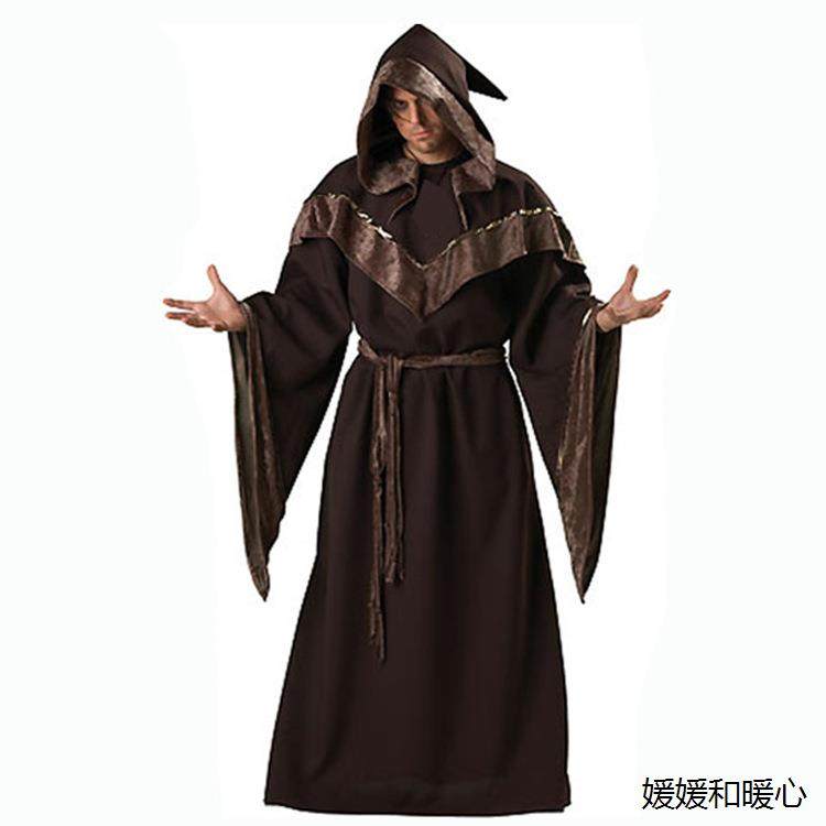 万圣节成人服装男cospaly巫师袍死神披风衣服男巫巫婆演出服装,童装/婴儿装/亲子装,儿童演出服,淘宝优惠券,粉丝福利购,淘宝优惠卷