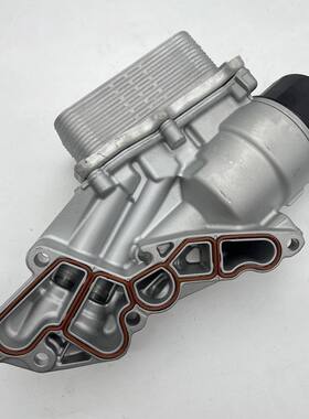 适用奔驰M272  S300 S350 GLK300 ML350 R300机滤底座机油散热器