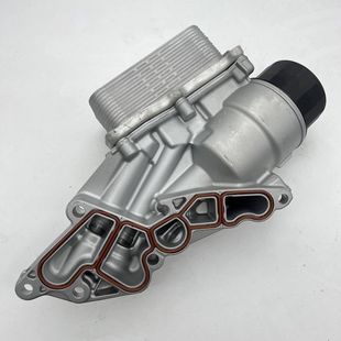 适用奔驰M272  S300 S350 GLK300 ML350 R300机滤底座机油散热器