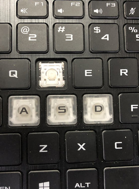 适用ASUS华硕FA506 FX95G飞行堡垒8/7/6代笔记本键盘更换按键帽支