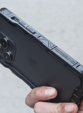 肥熊探索适用苹果iPhone14/15/Pro/MAX/Plus/PM战术防摔手机壳Magsafe套