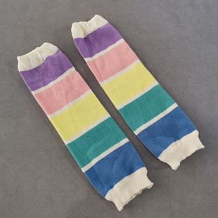 护臂辣妹软妹堆堆袖 6元 包邮 5双 套宝宝学爬透气纯棉袜套 10条