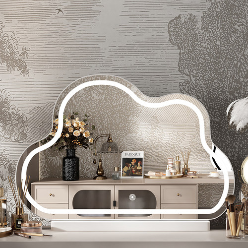 云朵智能led化妆镜台式桌面