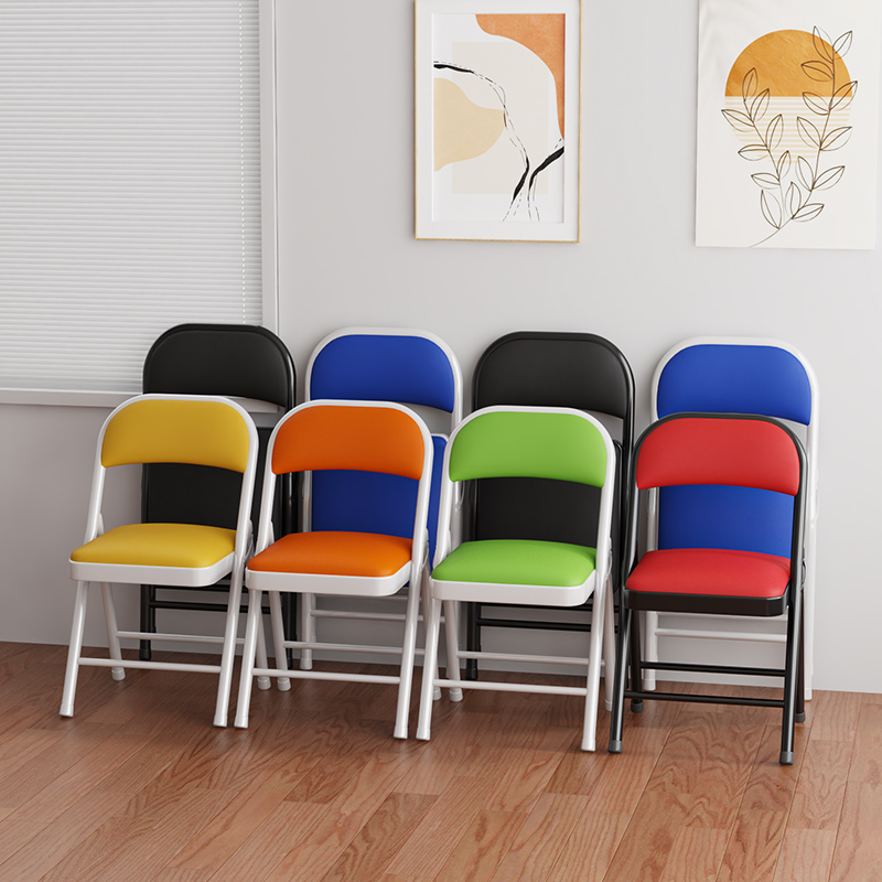 折叠椅简易电脑椅办公椅餐桌凳子