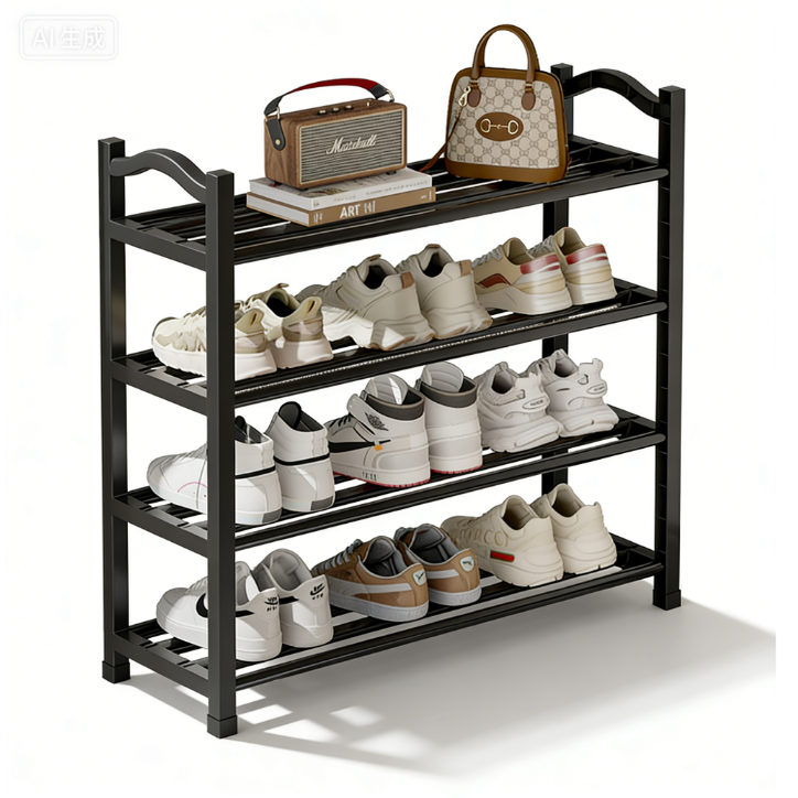 鞋架子家用入户门口多层出租房用立体寝室内小窄塑料鞋柜2026新款