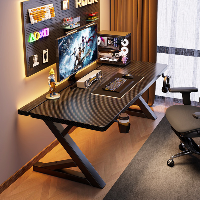 电竞桌台式电脑桌学生书桌写字桌简易出租屋办公桌子长方形工作台,住宅家具,电脑桌,淘宝优惠券,粉丝福利购,淘宝优惠卷
