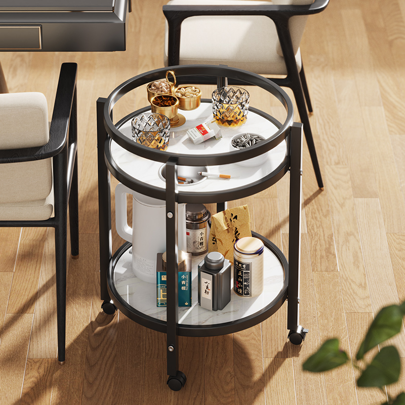 麻将桌棋牌室茶几茶水柜茶楼麻将机茶几专用茶水架子可移动小边几