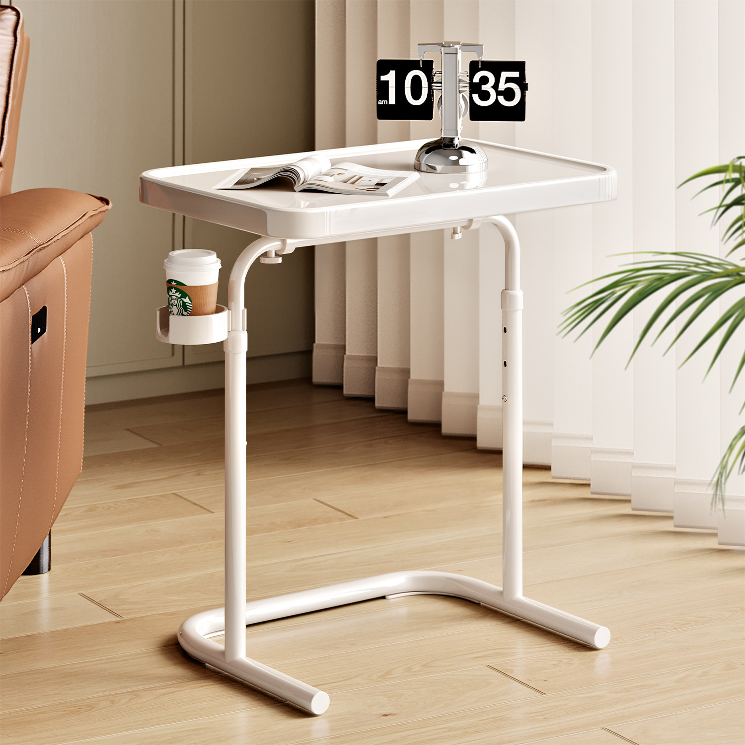 床边桌可移动床上电脑桌卧室小桌子升降书桌家用笔记本学习折叠桌